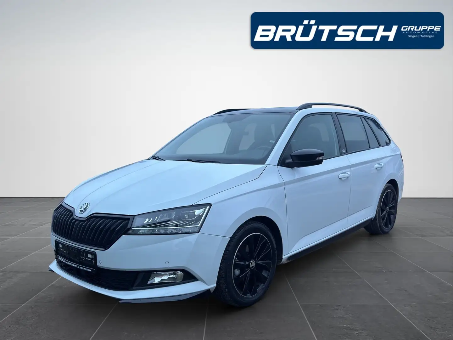 Skoda Fabia Combi 1.0 TSI Monte Carlo ACC / NAVI / KAMERA / SI Weiß - 1