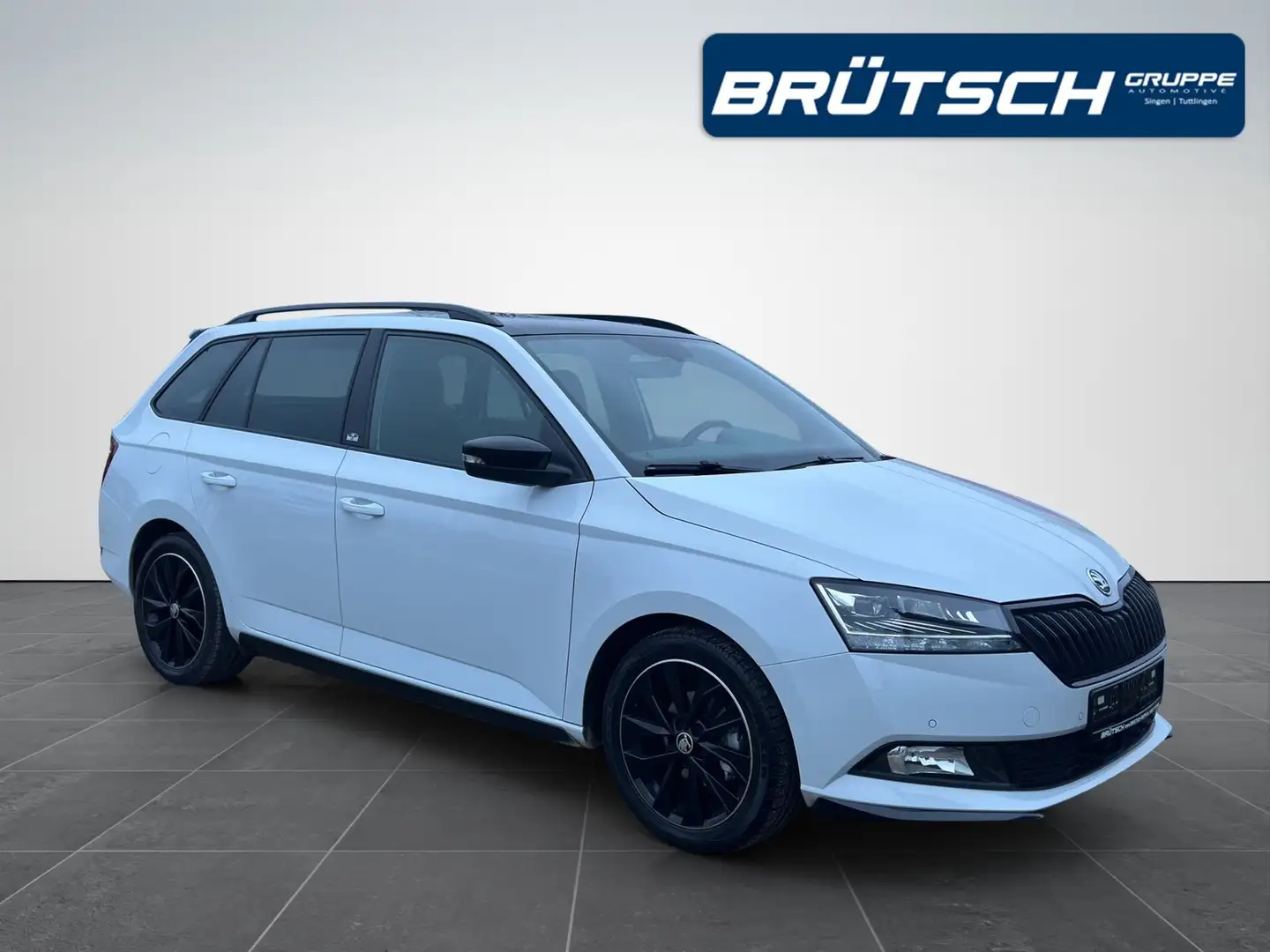 Skoda Fabia Combi 1.0 TSI Monte Carlo ACC / NAVI / KAMERA / SI Weiß - 2