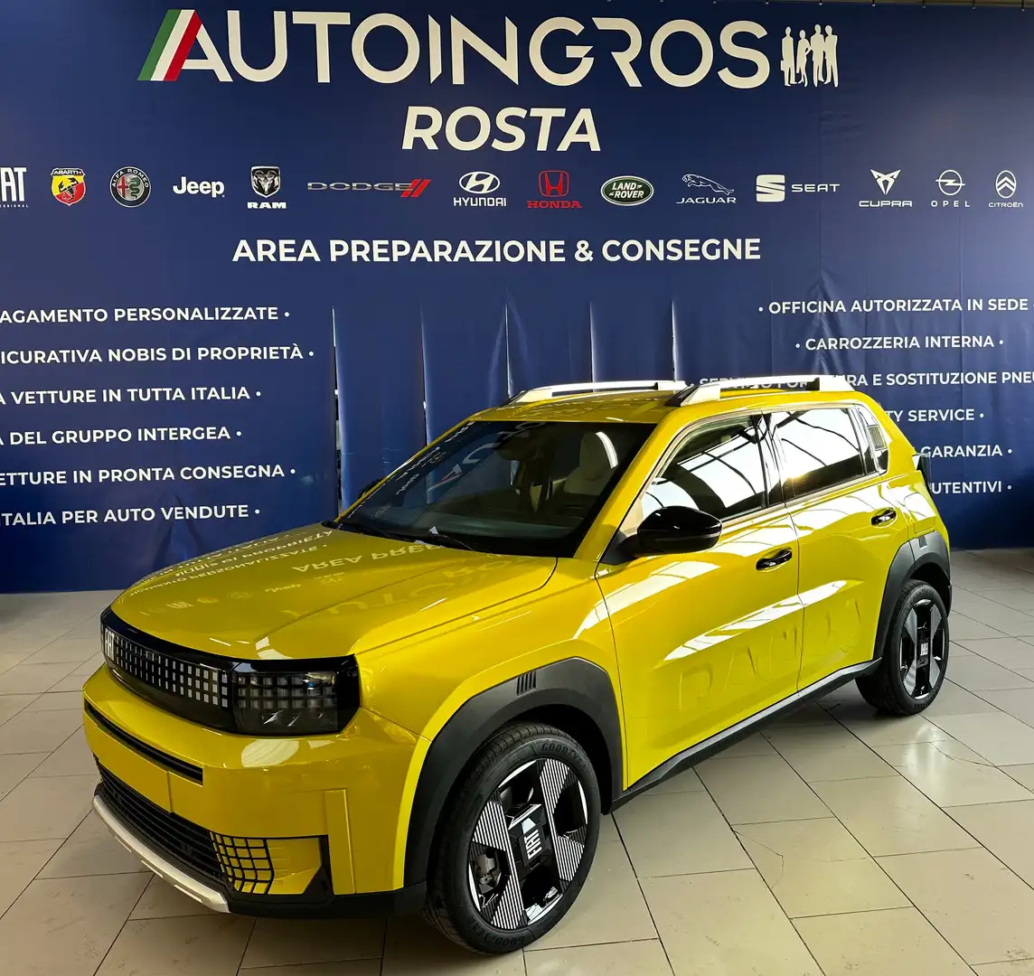 Fiat Grande Panda 1.2 hybrid La Prima 100cv NUOVA DA IMMATRICOLARE Sarı - 1