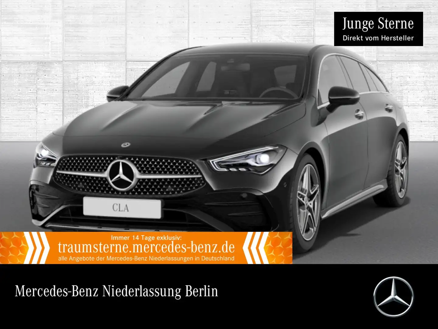 Mercedes-Benz CLA 200 AMG+AHK+LED+KAMERA+TOTW+KEYLESS+7G Schwarz - 1
