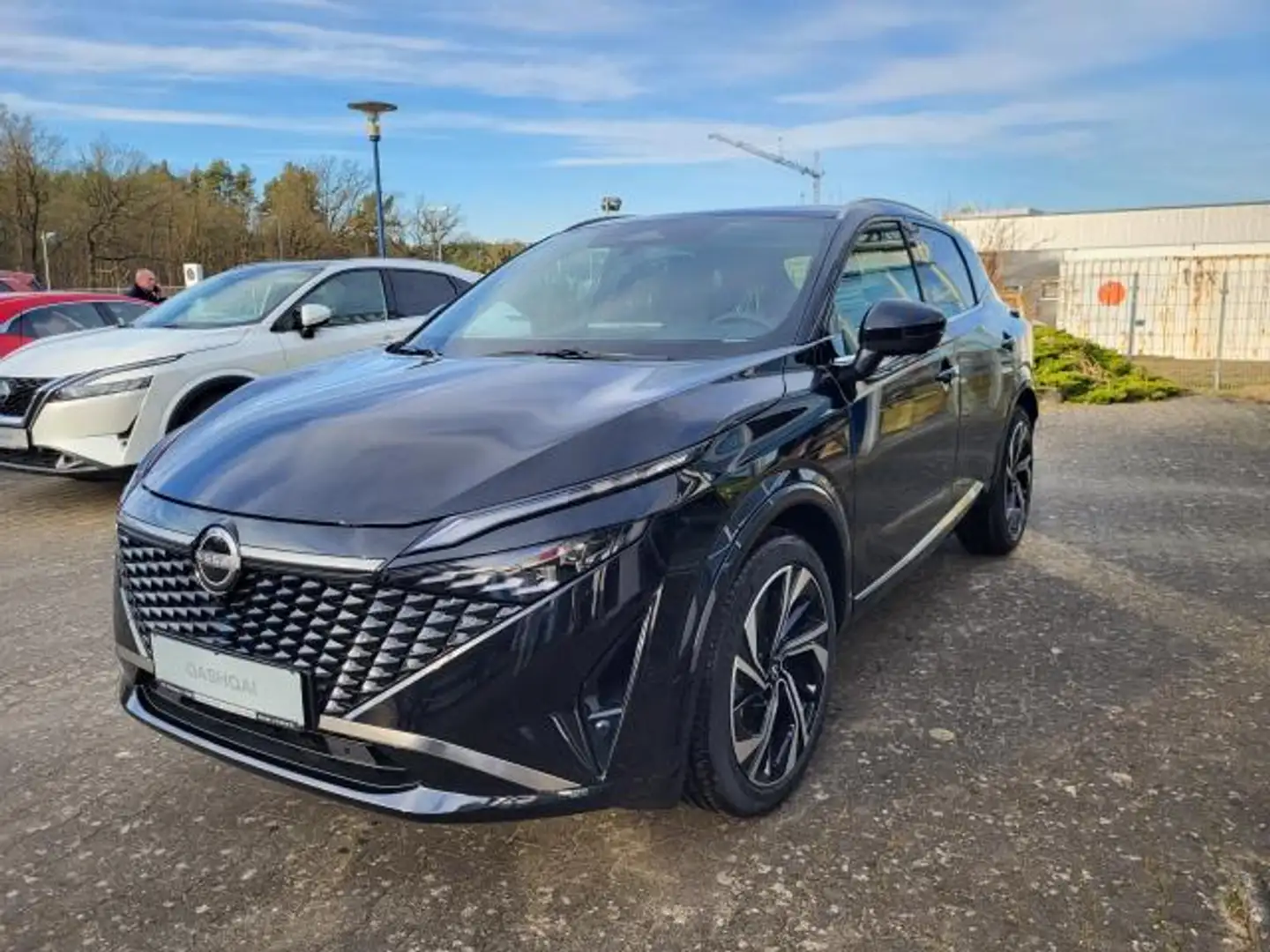 Nissan Qashqai TEKNA+ XTRONIC 4X2 RELING HUD ALCANTARA Noir - 2