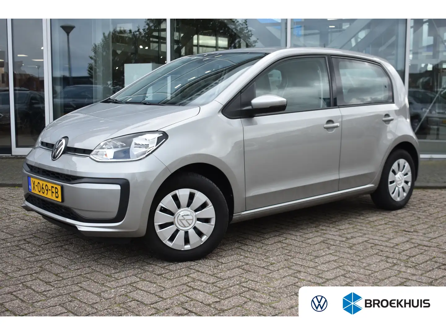Volkswagen up! 1.0 MPI 65PK | AIRCO | LED | DAB | GARANTIE T/M 6/ Gris - 1