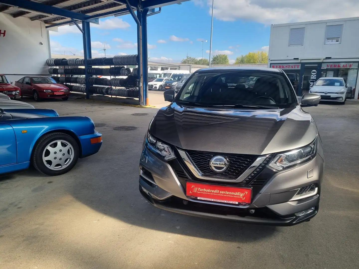 Nissan Qashqai 1,7 TD N-Connecta 4x4 ATM - Topzustand! Grijs - 2