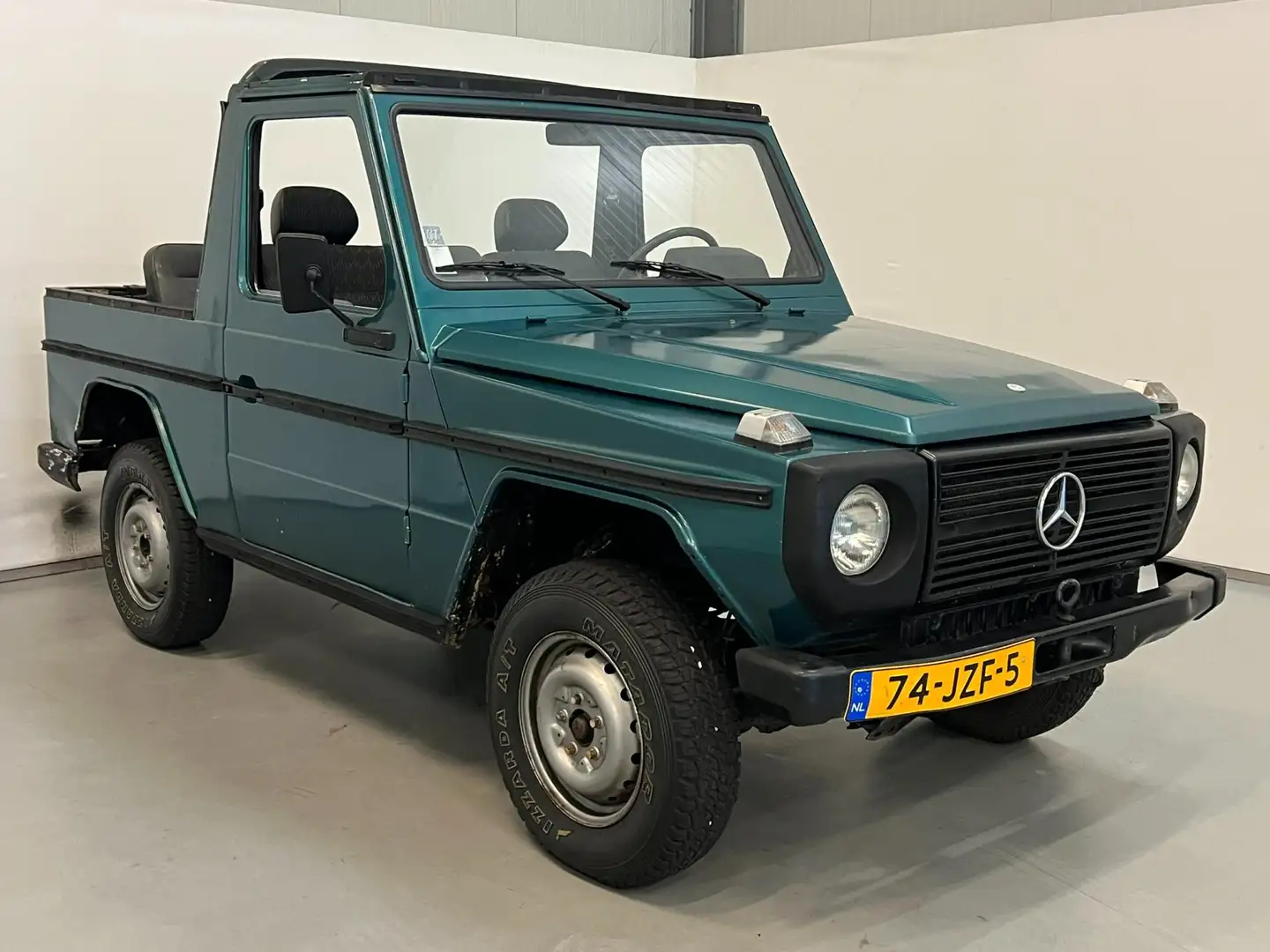 Mercedes-Benz G 240 240GD Cabrio / Belasting vrij / Oldtimer Groen - 2