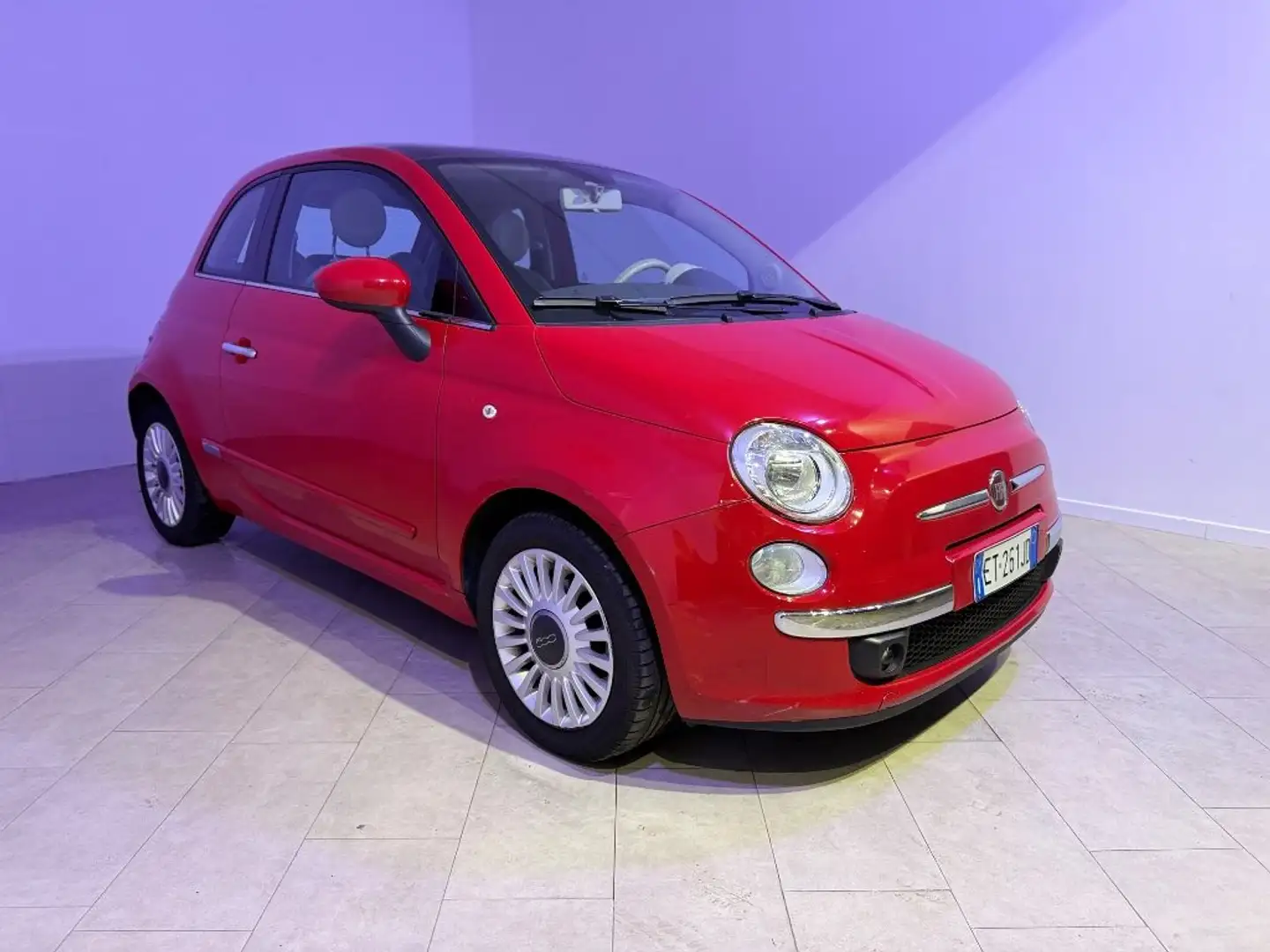 Fiat 500 1.2. LLounge Rouge - 2