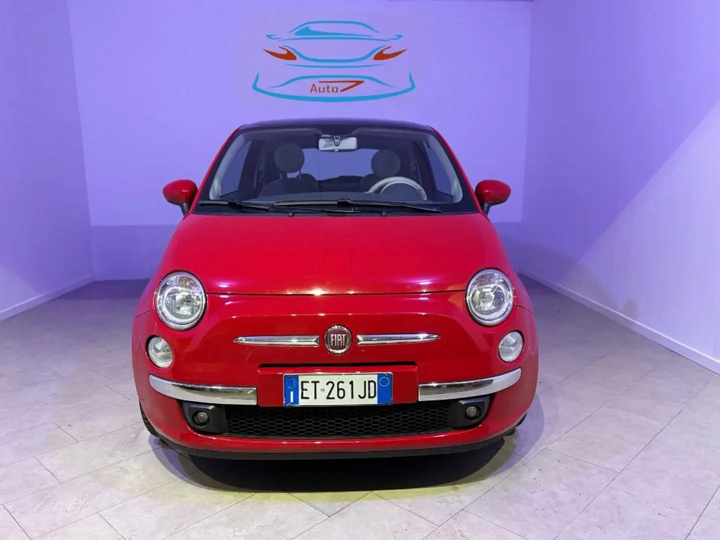 Fiat 500 1.2. LLounge Rouge - 1