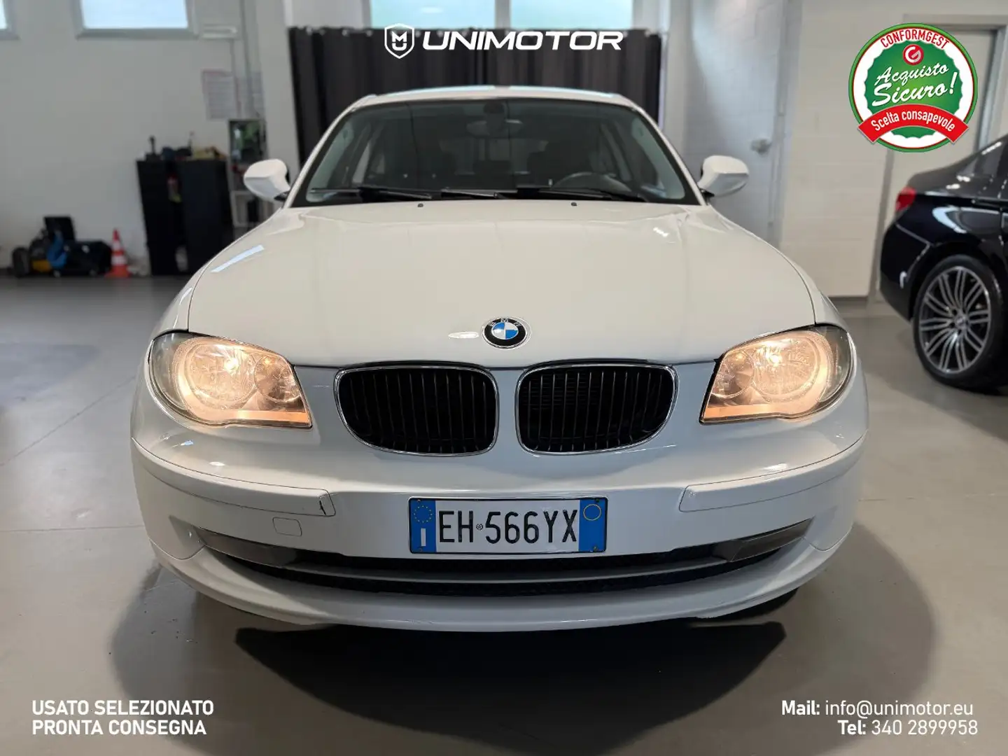 BMW 116 d Eletta 3porte 116cv DPF Manuale Wit - 2