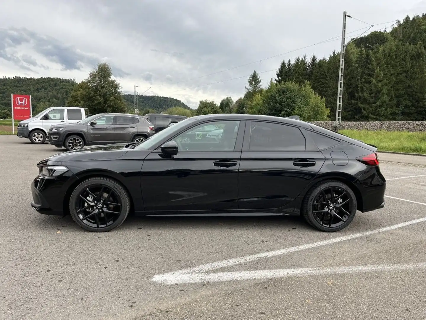 Honda Civic e:HEV 2.0 i-MMD Hybrid Sport (FE) Noir - 2
