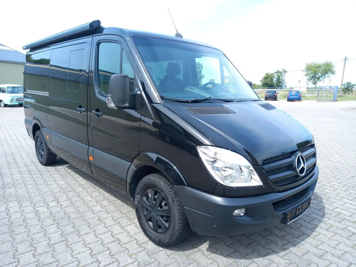 Mercedes-Benz Sprinter 319 V6 3,5tAHK, 2xSchiebetür TÜV Nero - 1