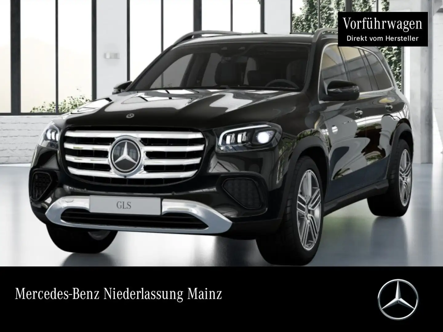 Mercedes-Benz GLS 350 d 4M PANO+360+AHK+MULTIBEAM+FAHRASS+STHZG Schwarz - 1