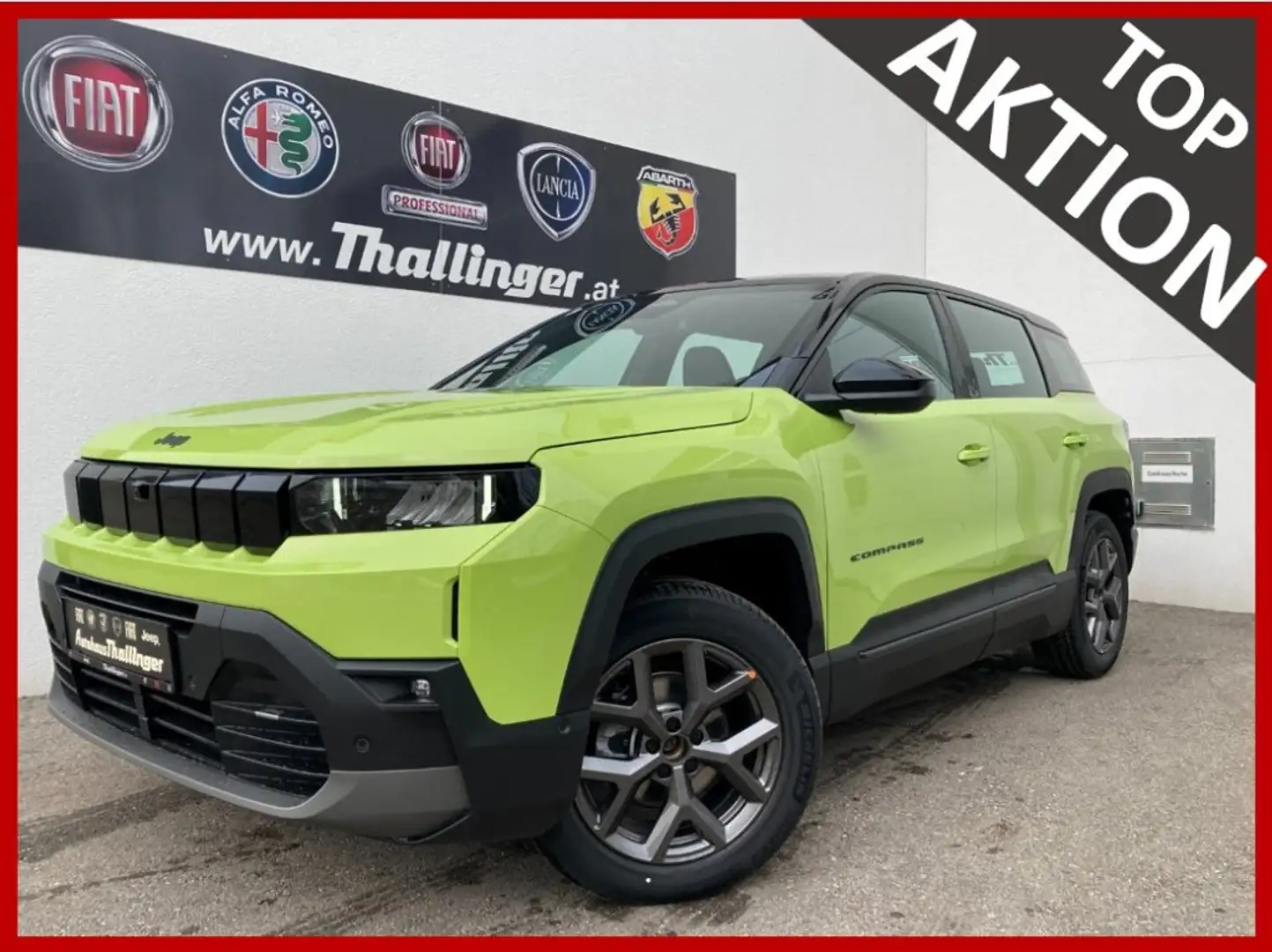 Jeep Compass Neuer Compass E-Hybrid 465 Schwarz - 1