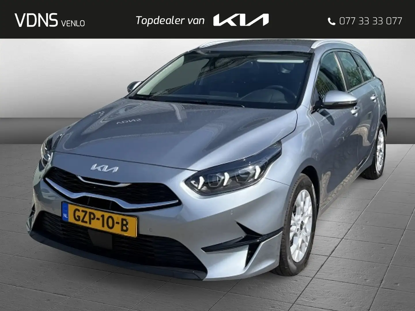 Kia Ceed SW / cee'd SW Sportswagon 1.5 T-GDi DynamicLine Automaat, Apple Grijs - 1