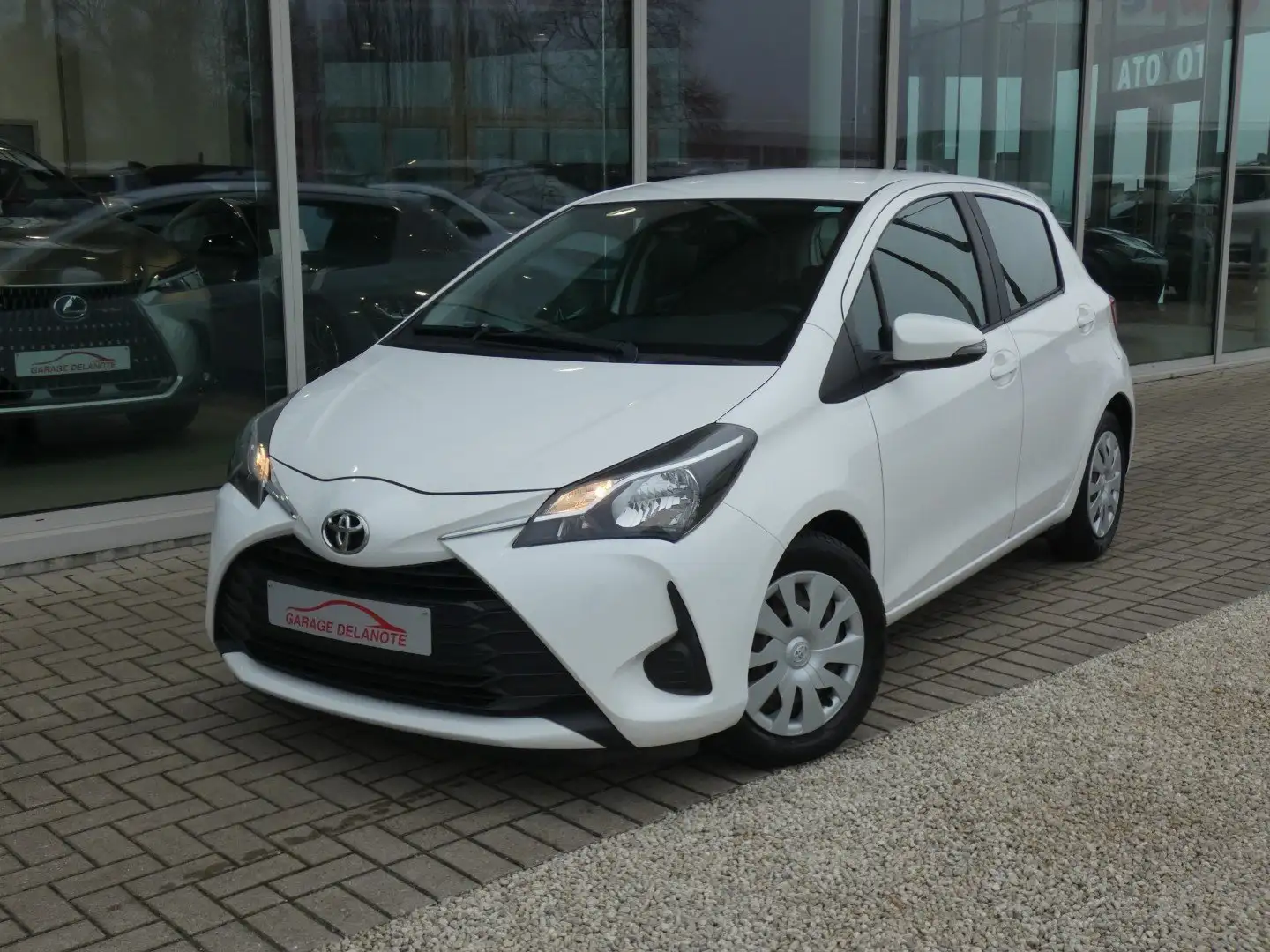 Toyota Yaris 1.0i benzine +Airco +Bluetooth 5-deurs EURO6b Blanc - 2