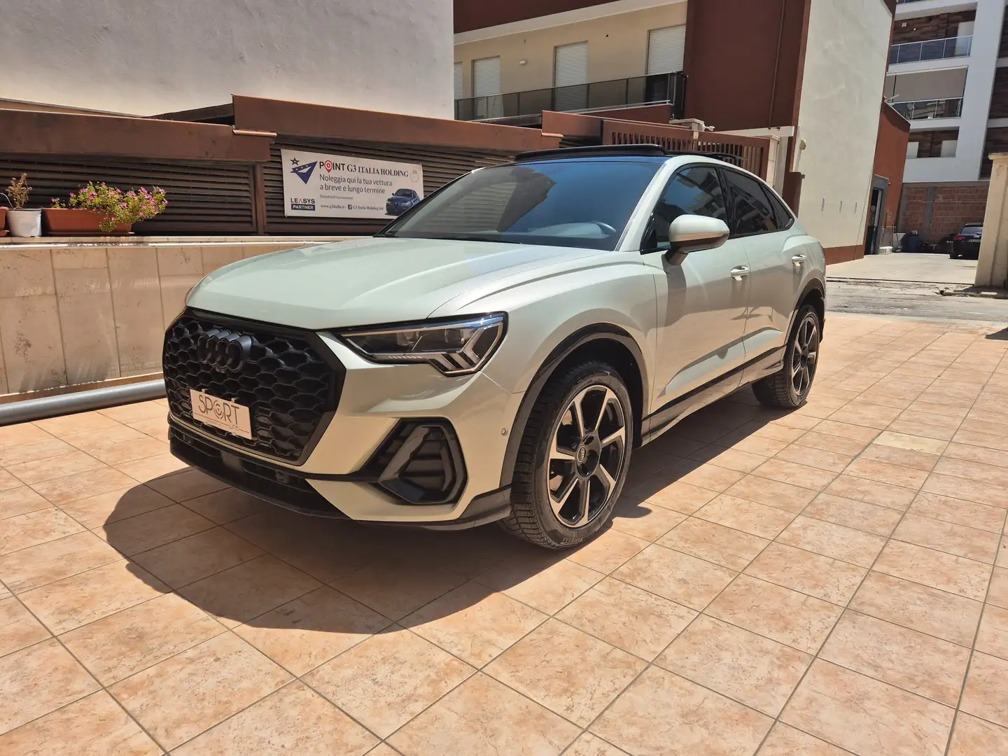 Audi Q3 Q3 Sportback 35TDI S line edition s-tronic TETTO Gris - 1
