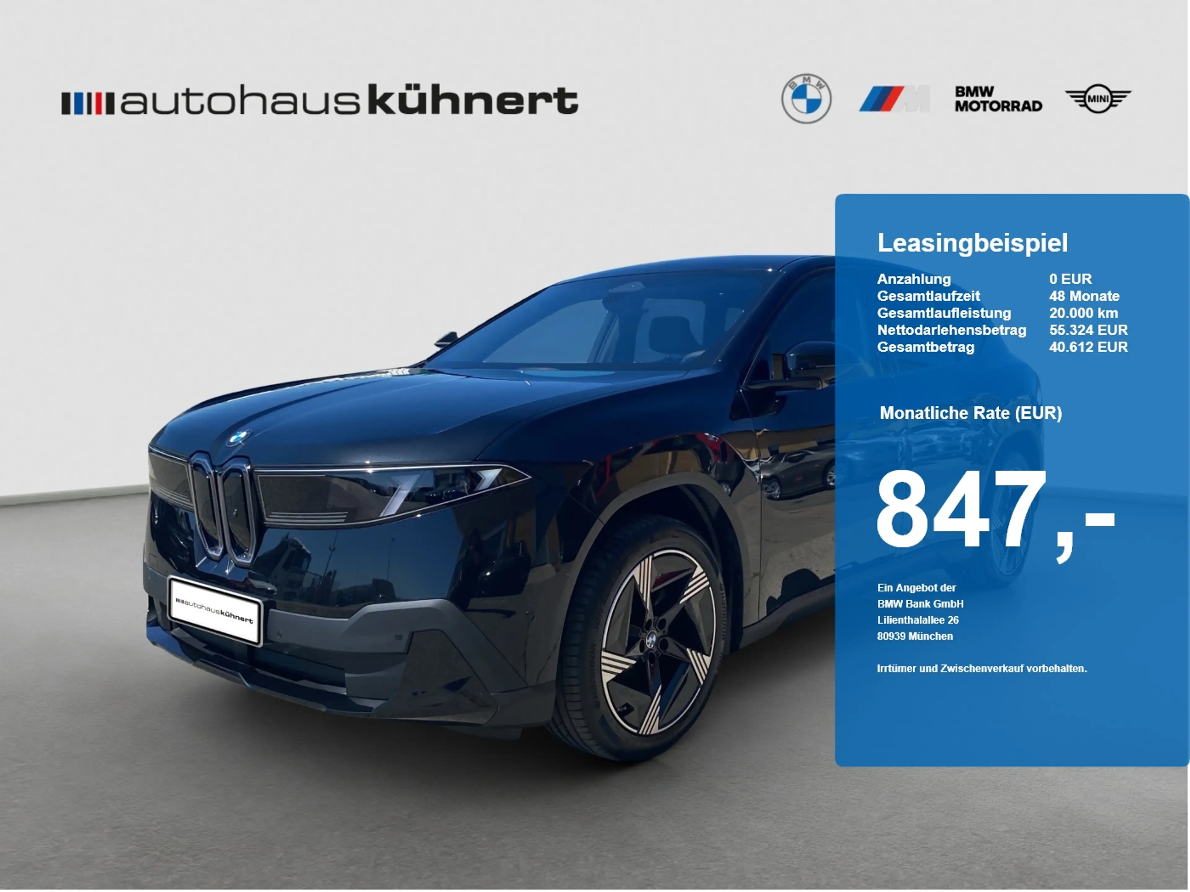 BMW iX3 40 LED DrvAssPlus ACC AHK StHzg 360° H&K Navi