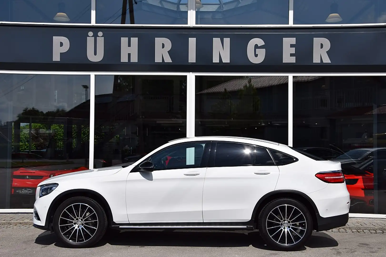 Mercedes-Benz GLC 220 d Coupé 4MATIC Aut. *AMG-Line* Blanco - 1
