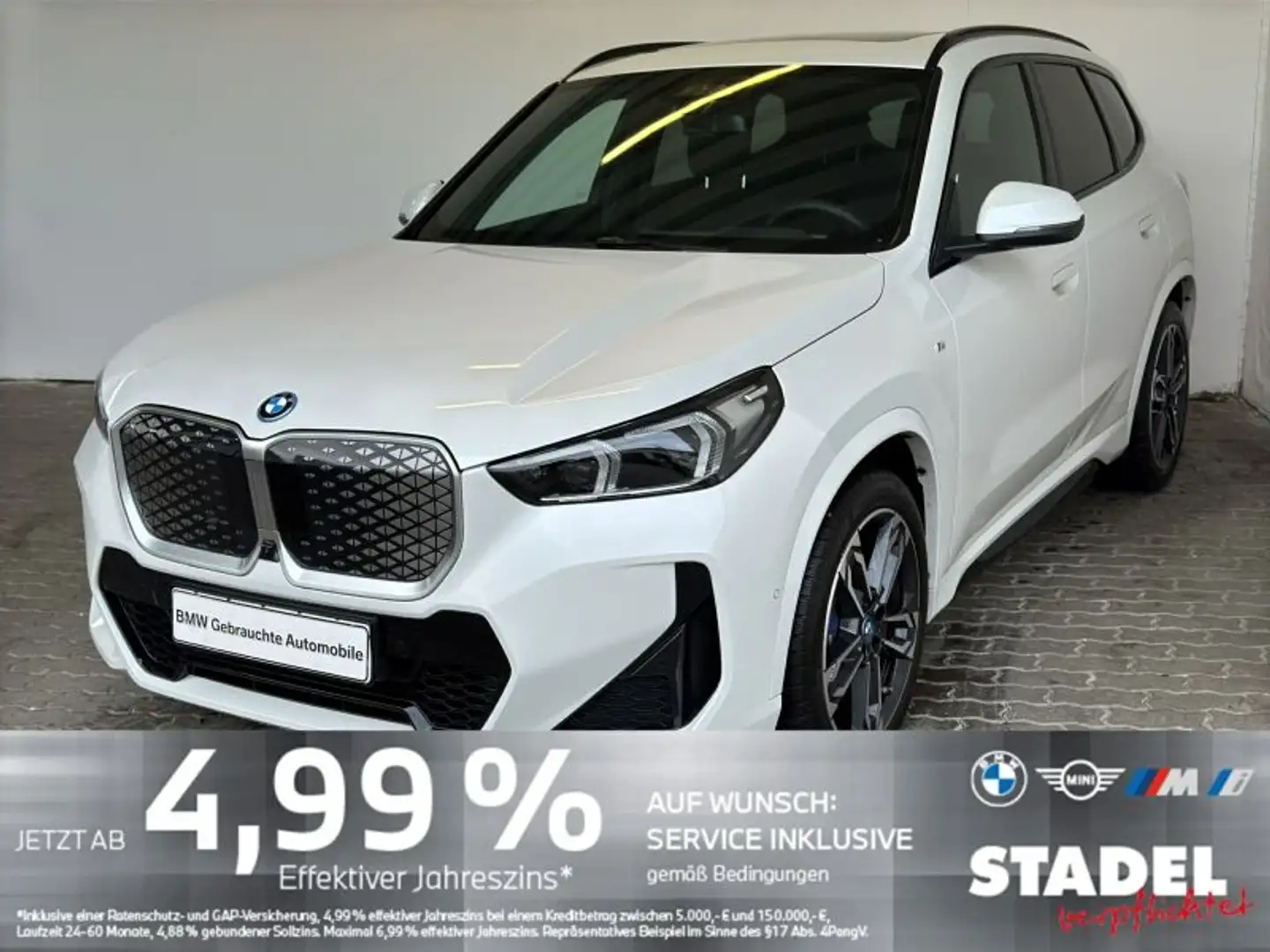 BMW iX1 eDrive20 M Sport Navi.LED.ACC.360°.HuD.Pano Білий - 2