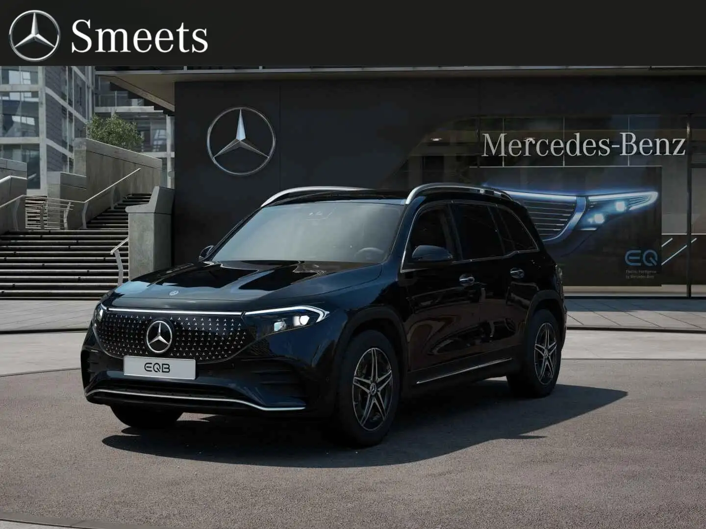 Mercedes-Benz EQB 250 250+ AMG Line 71 kWh Zwart - 1