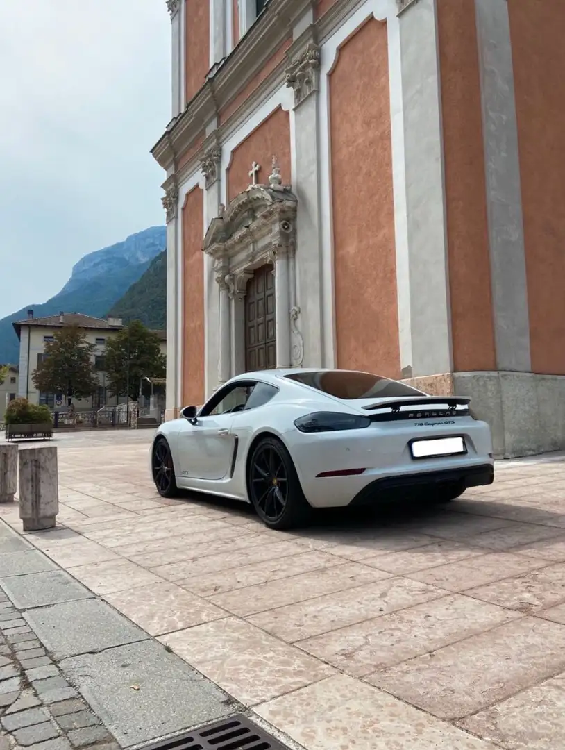 Porsche 718 Cayman GTS - carbon bucket - approved 07/27 Blanco - 2