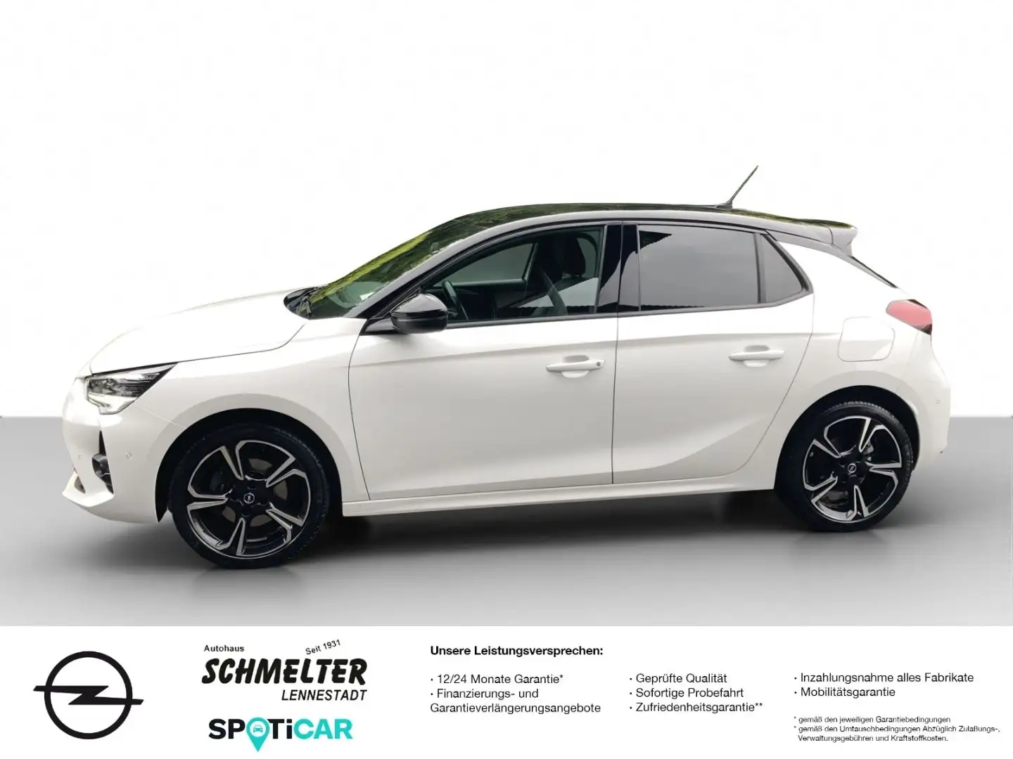 Opel Corsa F GS Line AT 130PS, Leder, Navi, LED, 17'' Weiß - 2