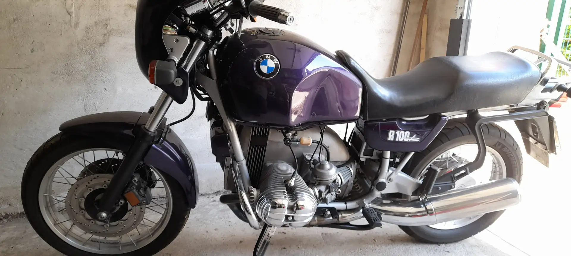 BMW R 100 R Niebieski - 1