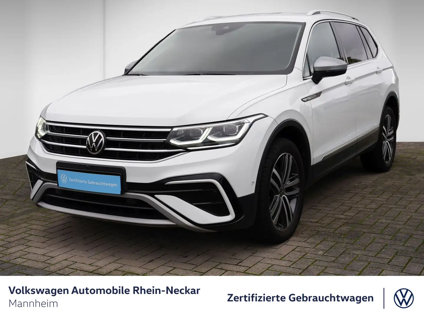 Volkswagen Tiguan 2.0 TDI Elegance DSG 4Motion Navi Kamera Weiß - 2