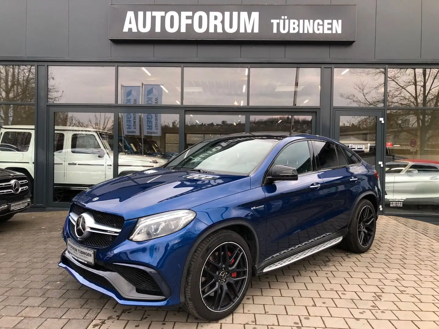 Mercedes-Benz GLE 63 AMG GLE 63 S 4MATIC Coupe*PANO*B&O SOUND*CARBON*VMAX Blauw - 1