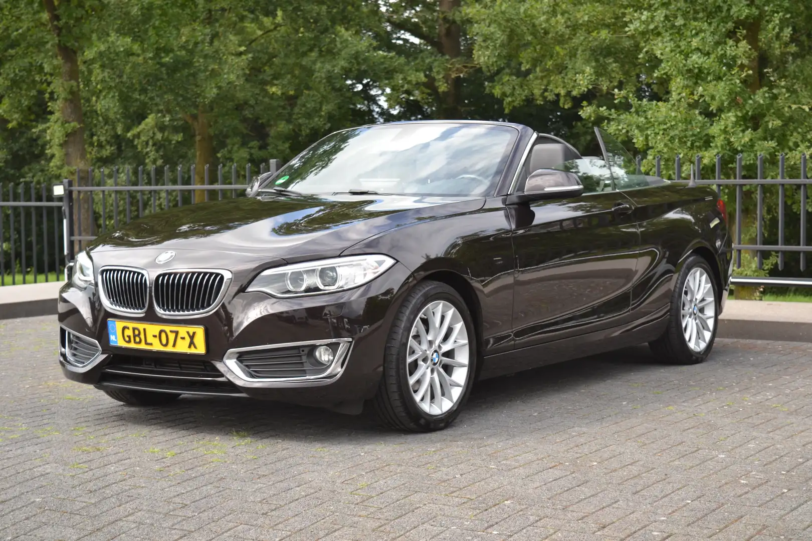 BMW 218 2-Serie 218i Luxury Leder | Navi | PDC | Climate | Noir - 1