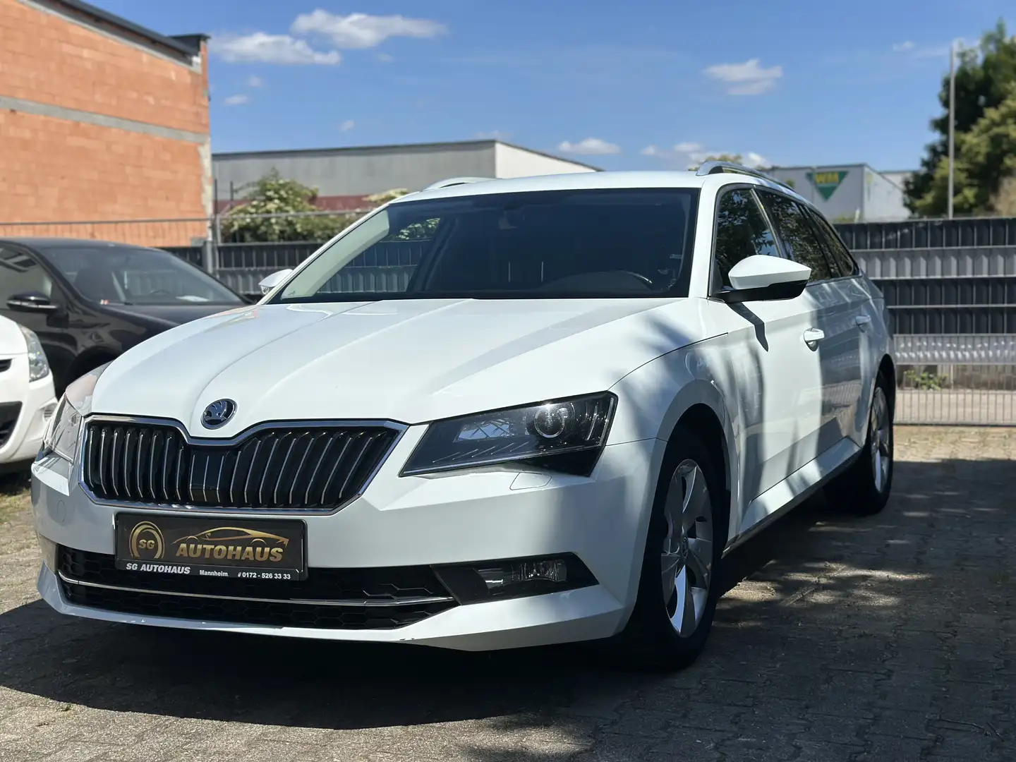Skoda Superb Style Blanc - 2