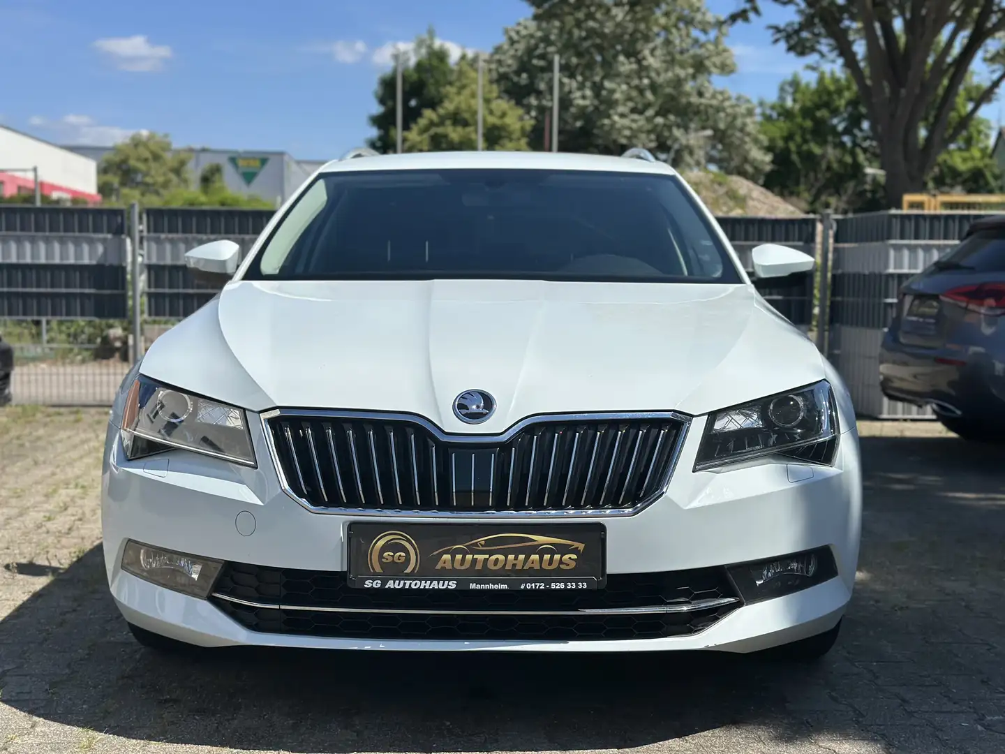 Skoda Superb Style Blanc - 1
