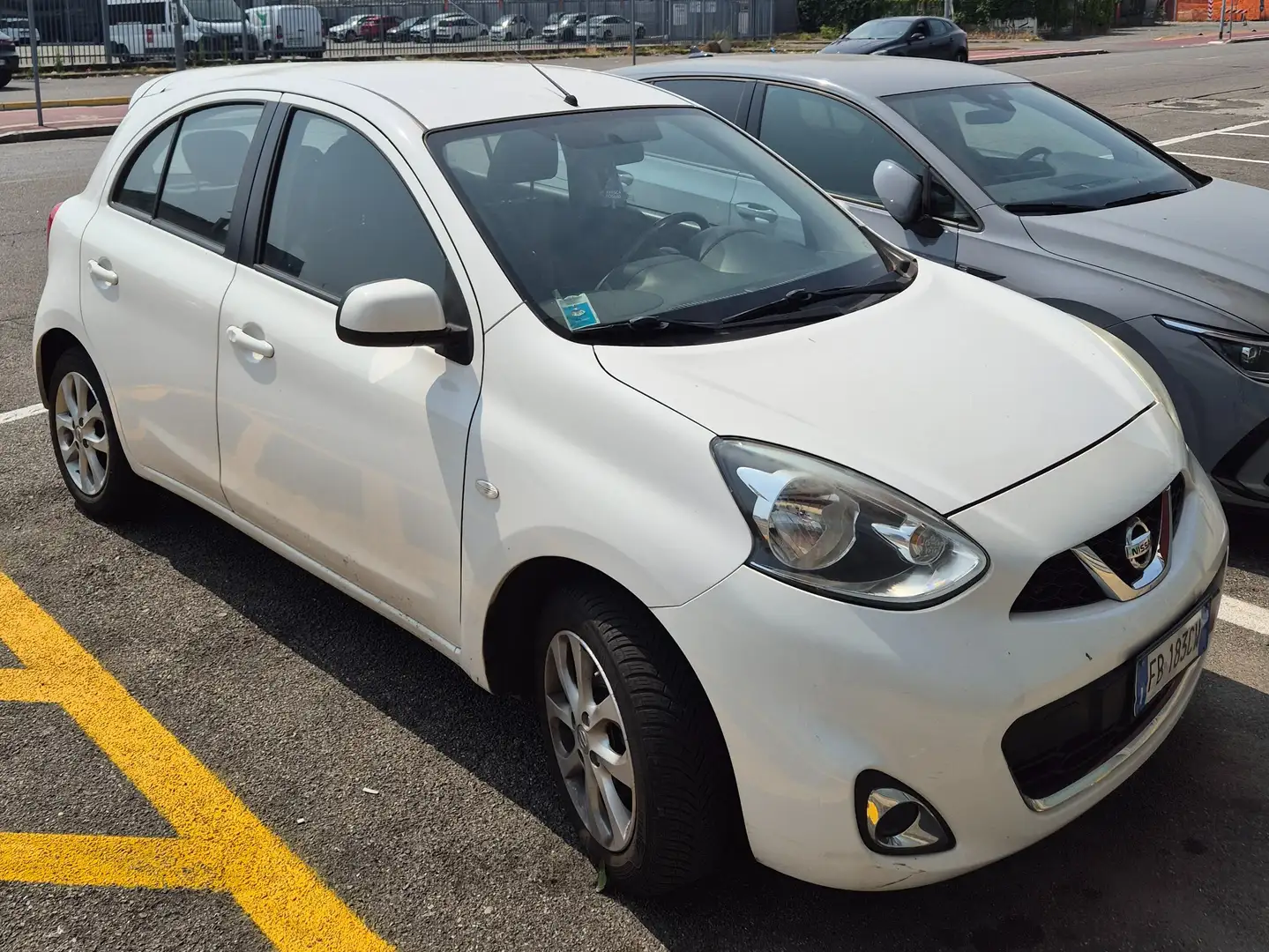 Nissan Micra Micra IV 2013 1.2 Acenta E6 Bianco - 2