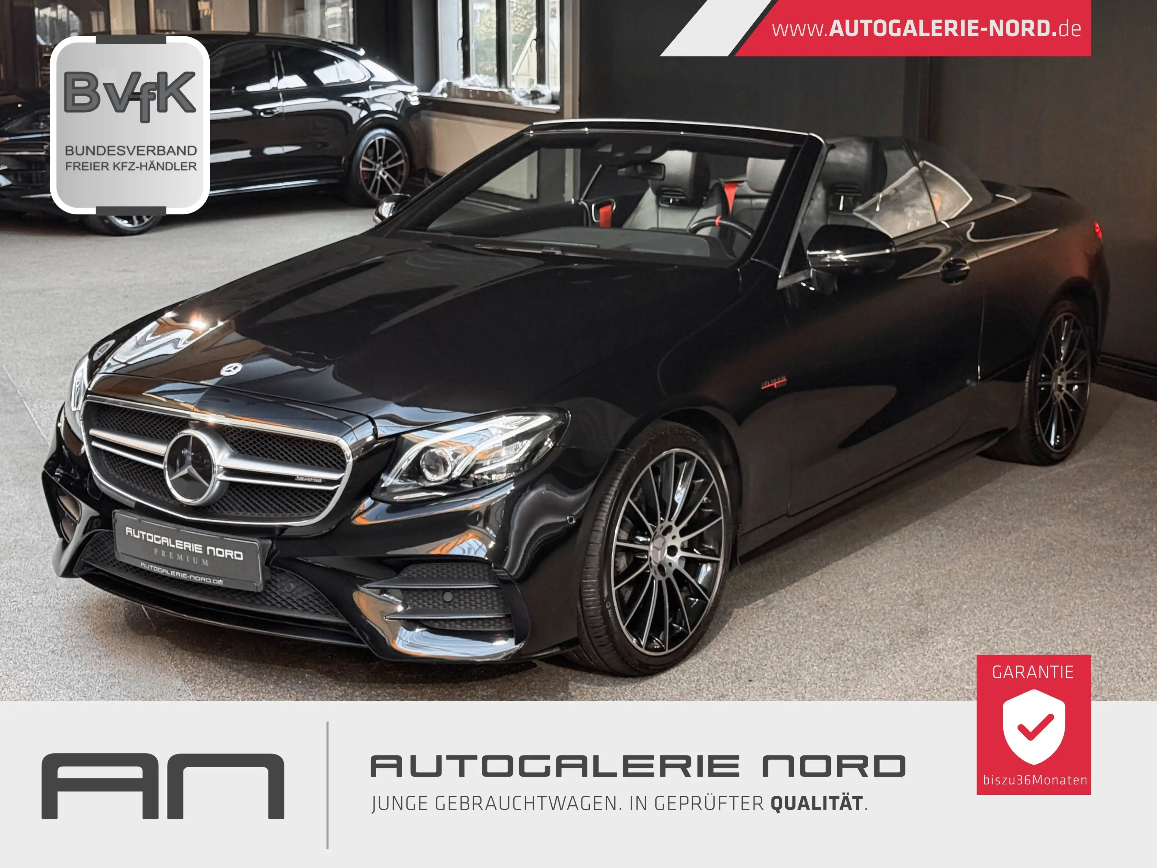 Mercedes-Benz E 53 AMG 4M+ Cabrio Night+HUD+Airmatic+Burme+360°