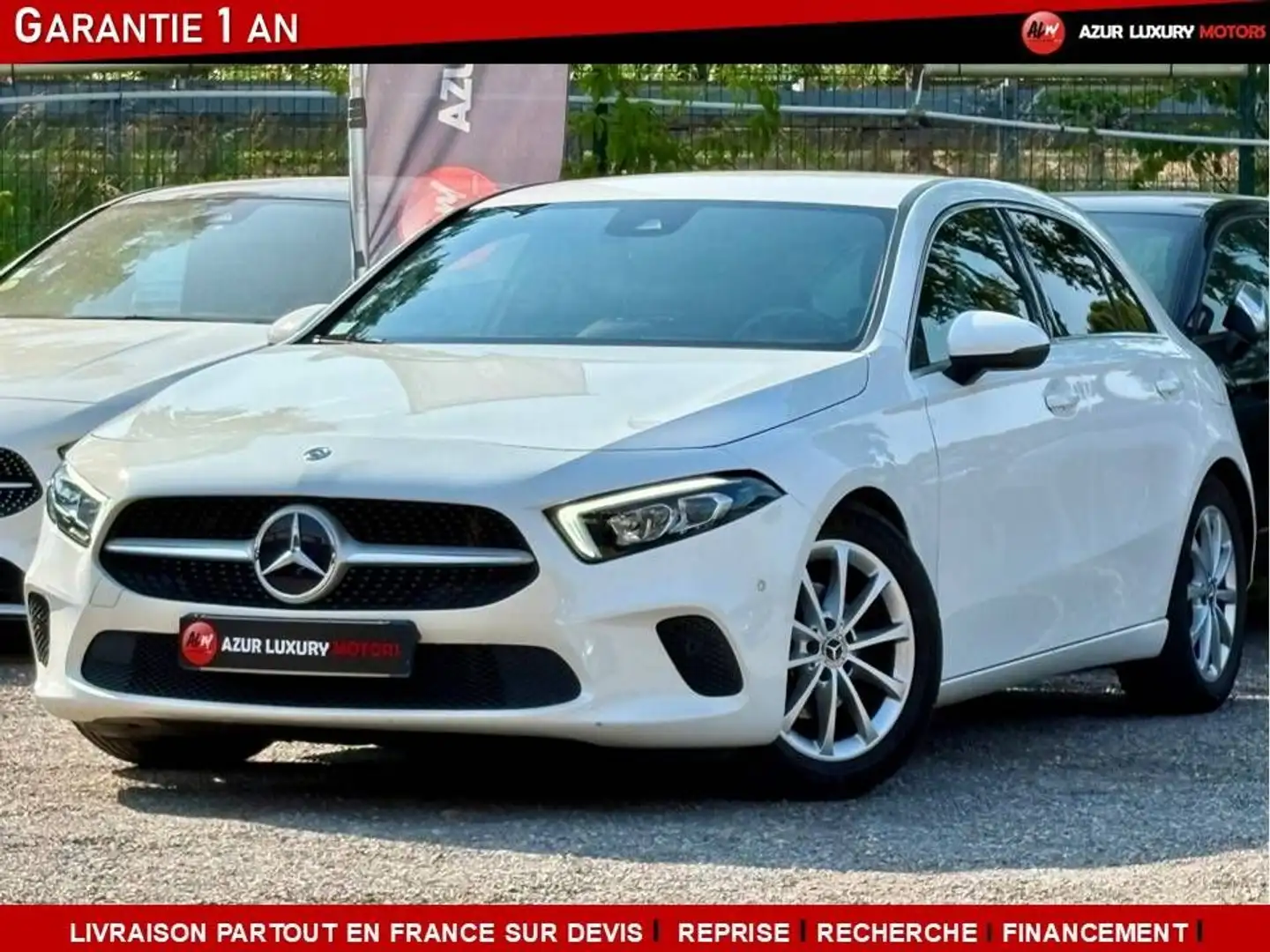 Mercedes-Benz A 160 IV 160 109 CV PROGRESSIVE LINE Blanc - 1
