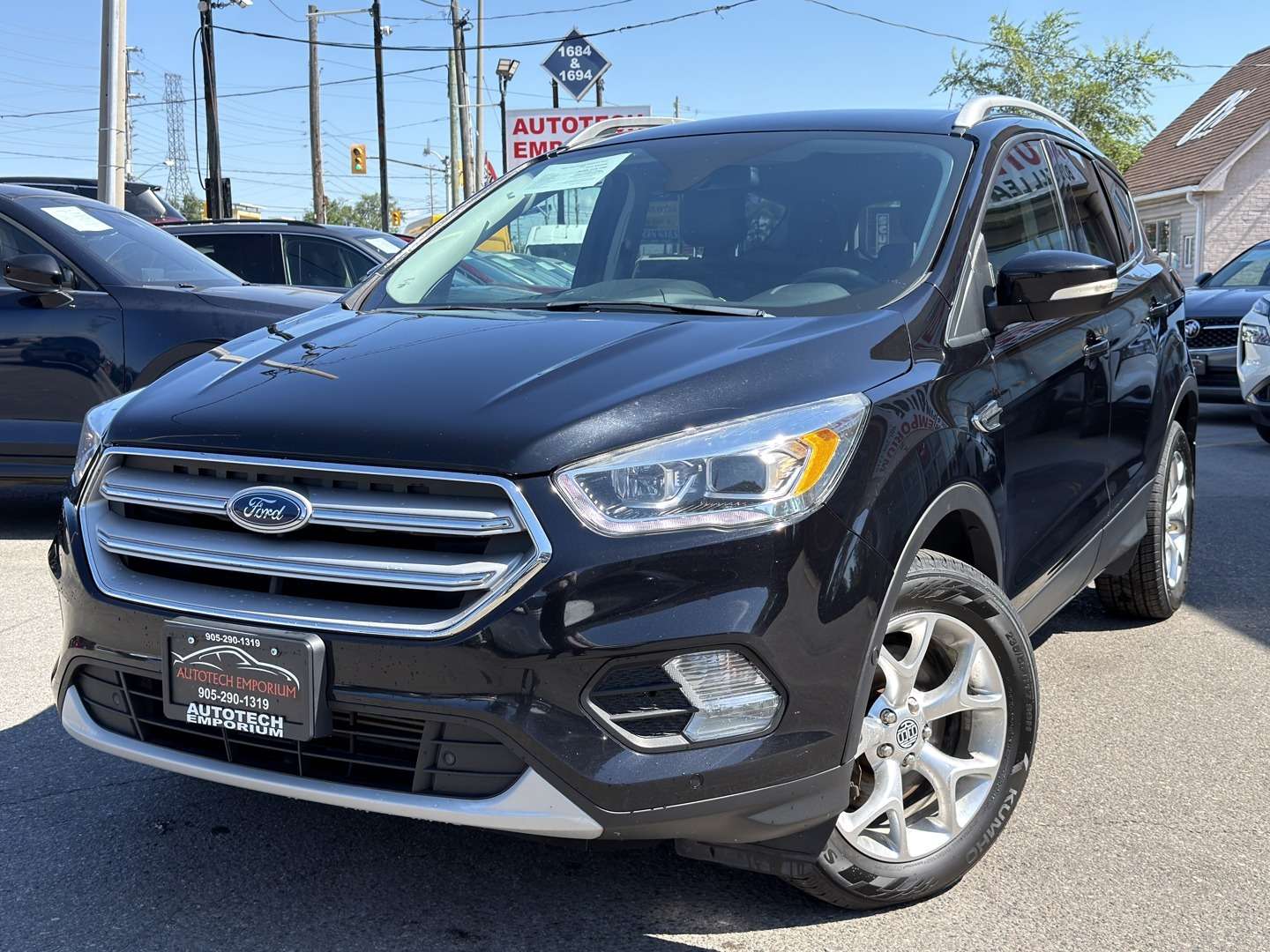 2019 Ford Escape TITANIUM 4WD | Navi | Park Assist | Leather — снимка 1