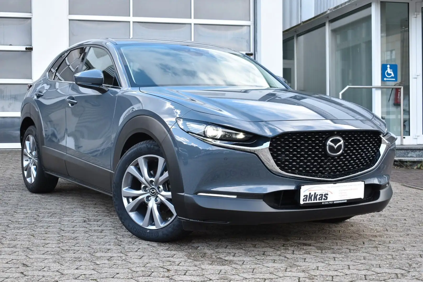Mazda CX-30 Selection *360°-Kamera*HUD*Navi*Garantie* Grau - 1