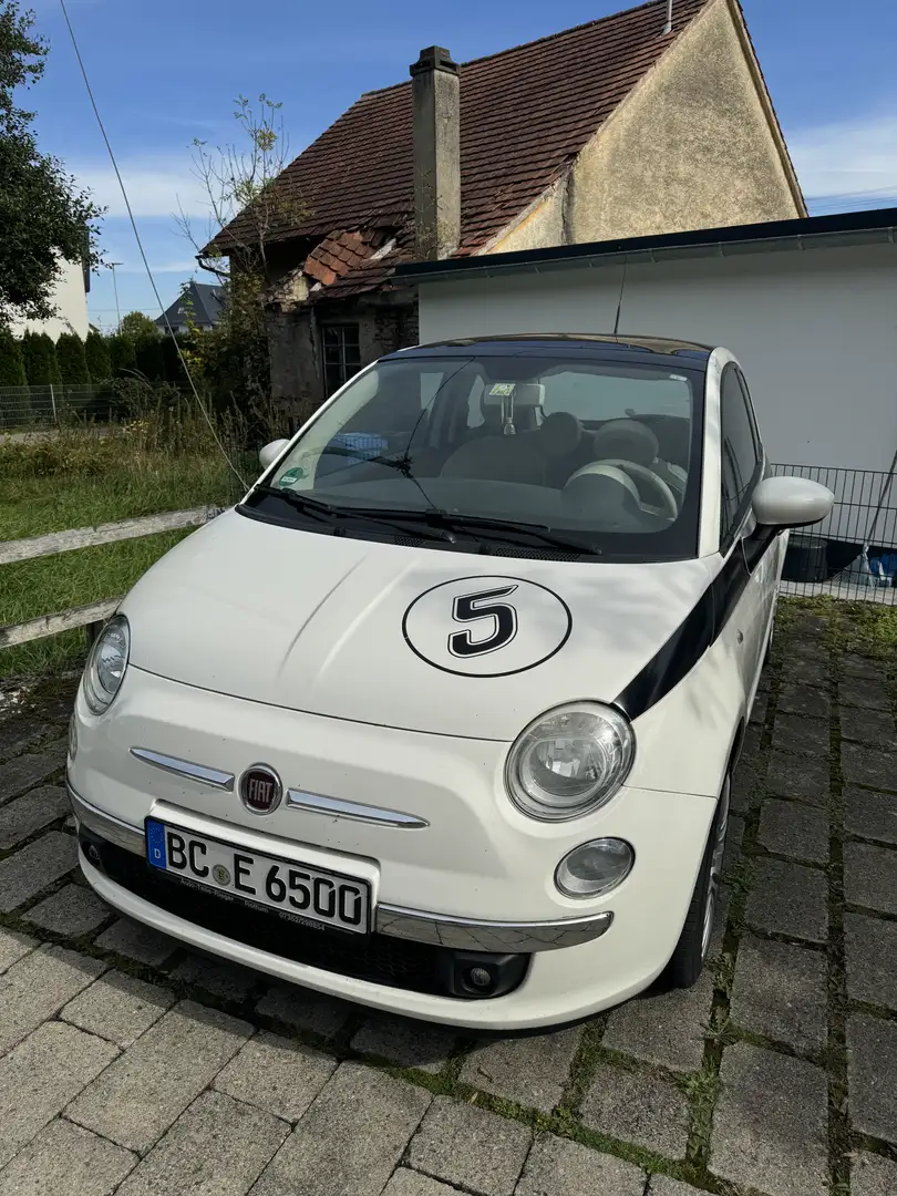 Fiat 500 Lounge Weiß - 1