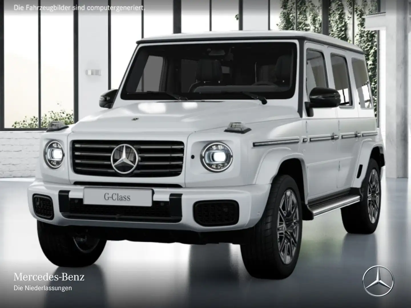 Mercedes-Benz G 580 AMG Night AMG 20" Distronic KeylessGo Leder Weiß - 2