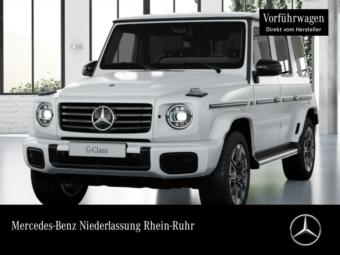 Mercedes-Benz G 580 AMG Night AMG 20" Distronic KeylessGo Leder Weiß - 1