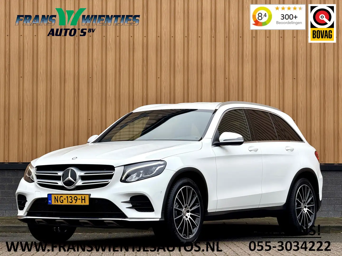 Mercedes-Benz GLC 250 4MATIC Prestige | AMG Pakket | Elektrische Achterk Wit - 1