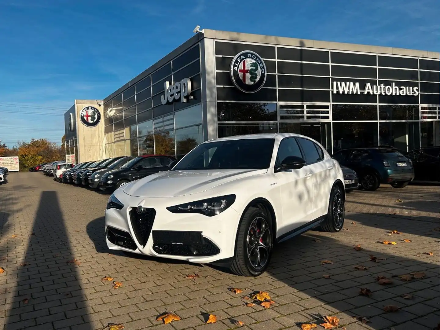 Alfa Romeo Stelvio Veloce Q4 elektr. AHK, Premium-Paket Weiß - 1