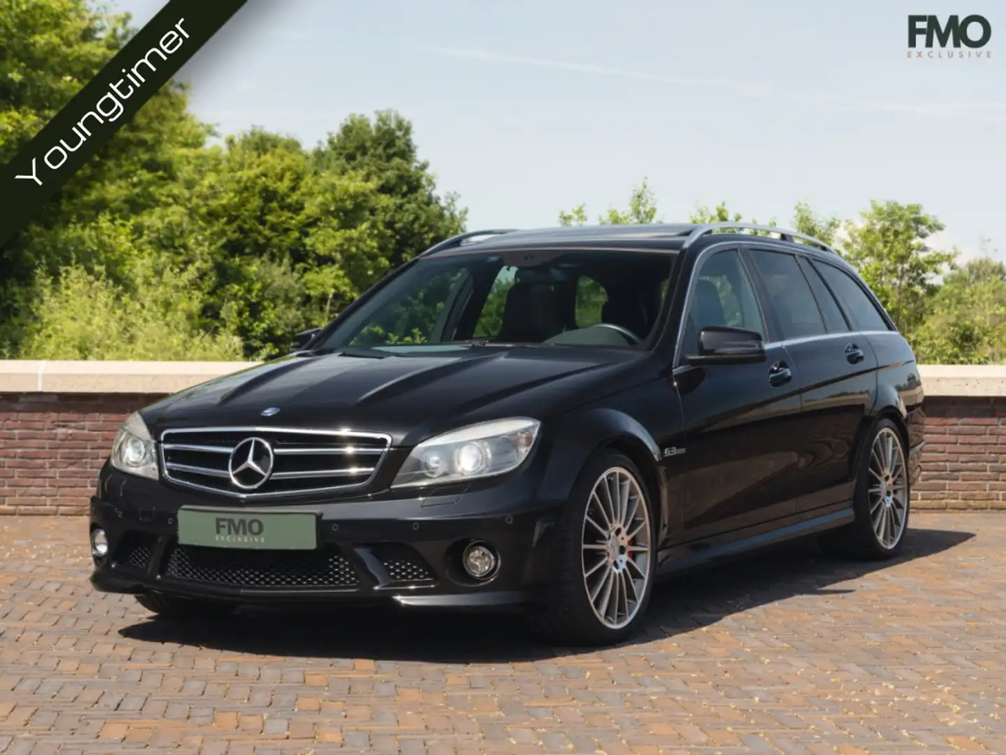 Mercedes-Benz C 63 AMG |Perf Pack Plus|Youngtimer|Deal Ond|Xpel|Carbon Zwart - 1
