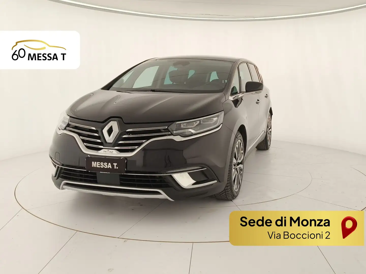 Renault Espace 2.0 blue dci Initiale Paris 200cv edc my20 Noir - 1