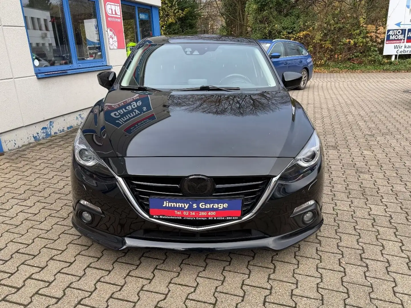 Mazda 3 Lim. Sports-Line Navi Xenon Head Up Kamera Zwart - 2