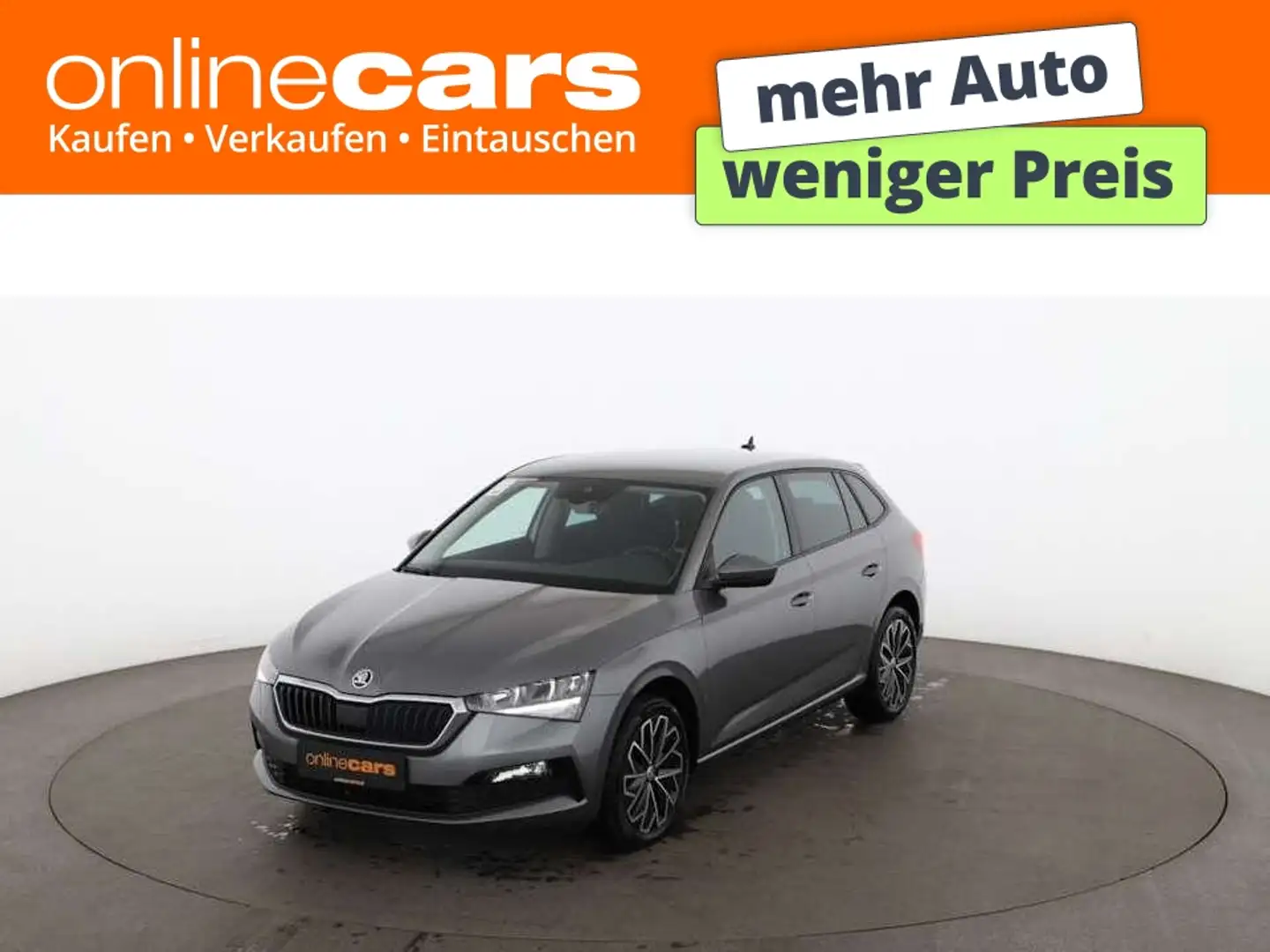Skoda Scala 1.0 TSI Ambition Aut LED ASSIST R-CAM TEMP Grau - 1
