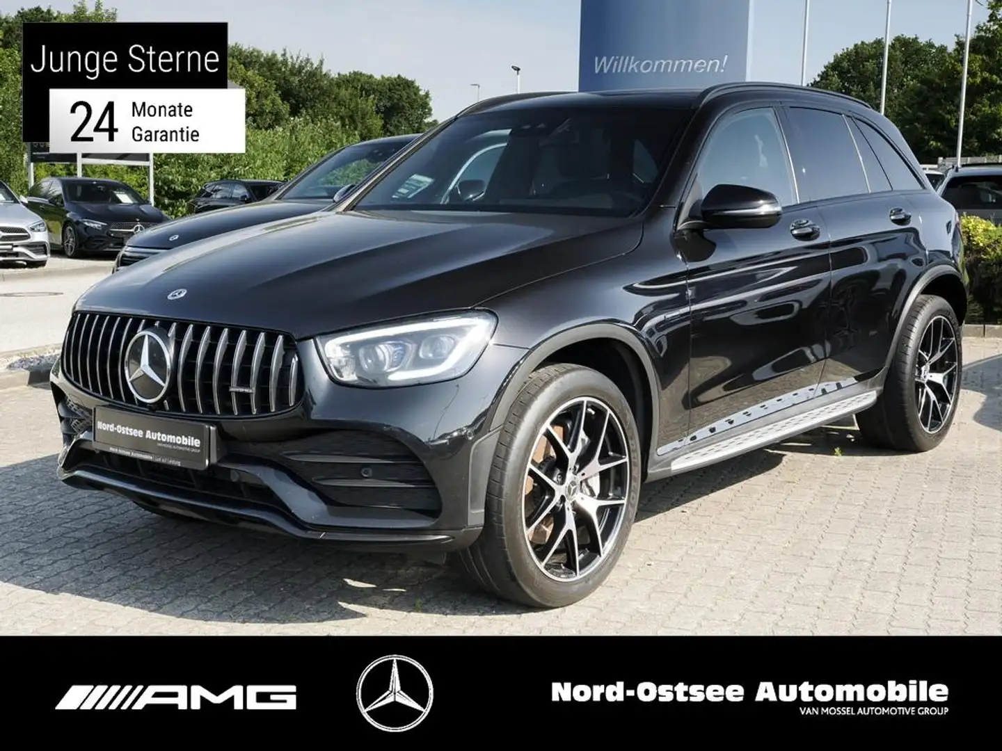 Mercedes-Benz GLC 300 e 4M AMG PANO NIGHT SOUND KAMERA LED 9G Negro - 1