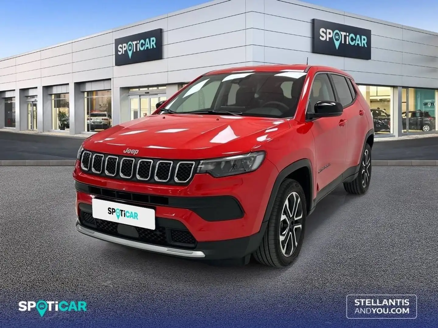 Jeep Compass eHybrid 1.5 MHEV 96kW Dct Night Eagle Rouge - 1