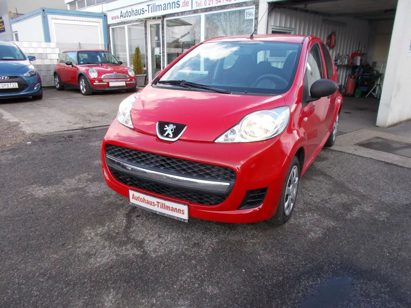 Peugeot 107 Petit Filou nur 44000KM 5Türer Rot - 1