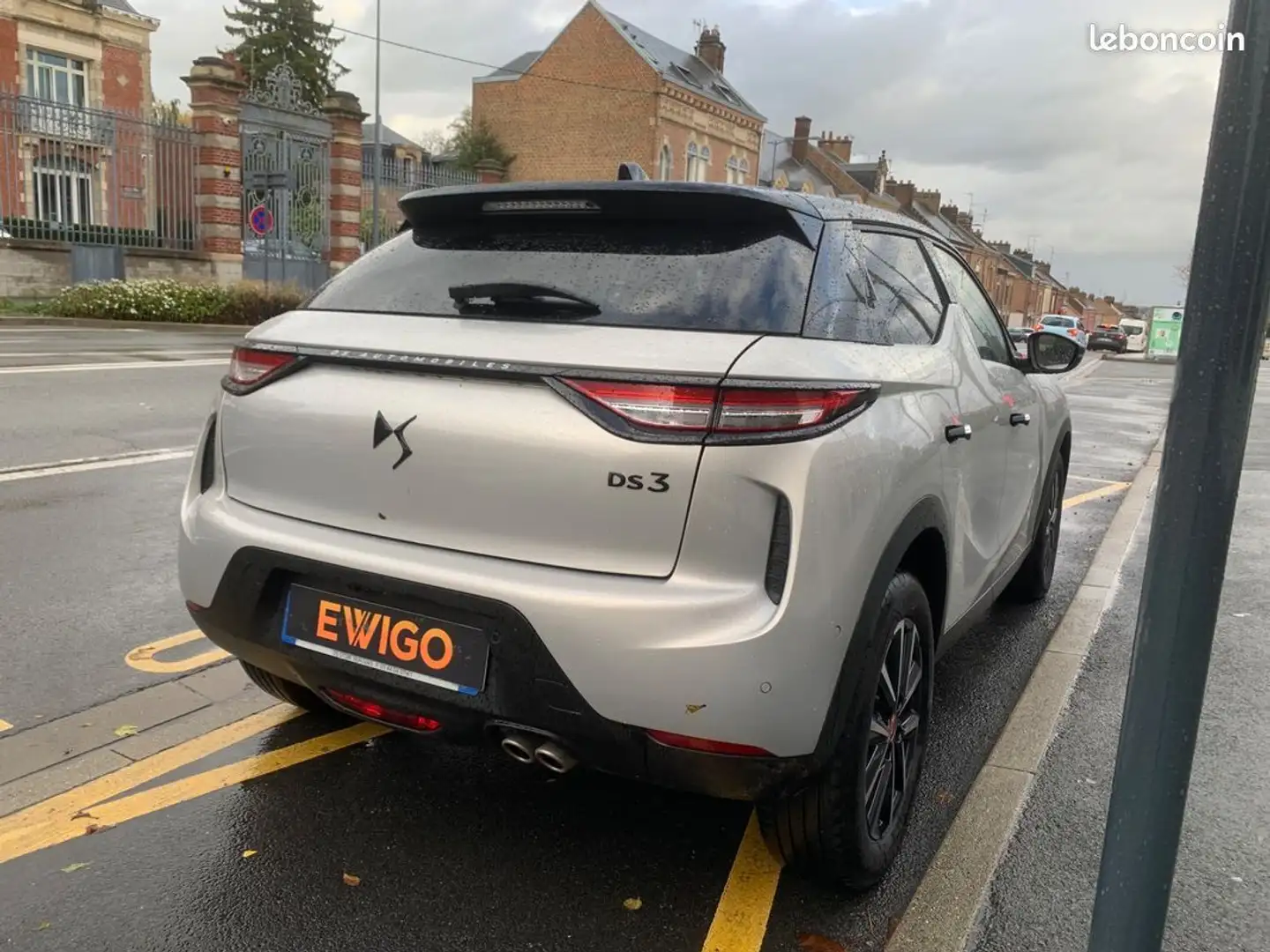 DS Automobiles DS 3 Crossback automobiles 1.2 puretech 130 performance line bva camera de recul Beige - 2