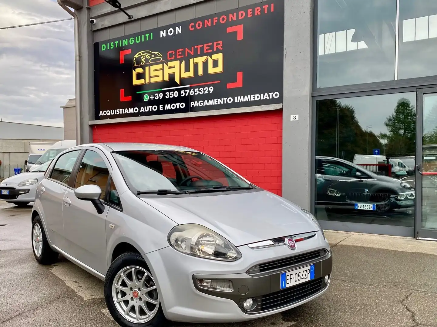 Fiat Punto Evo Punto Evo 1.3 Mjt 75 CV 5 porte Dynamic Gris - 1
