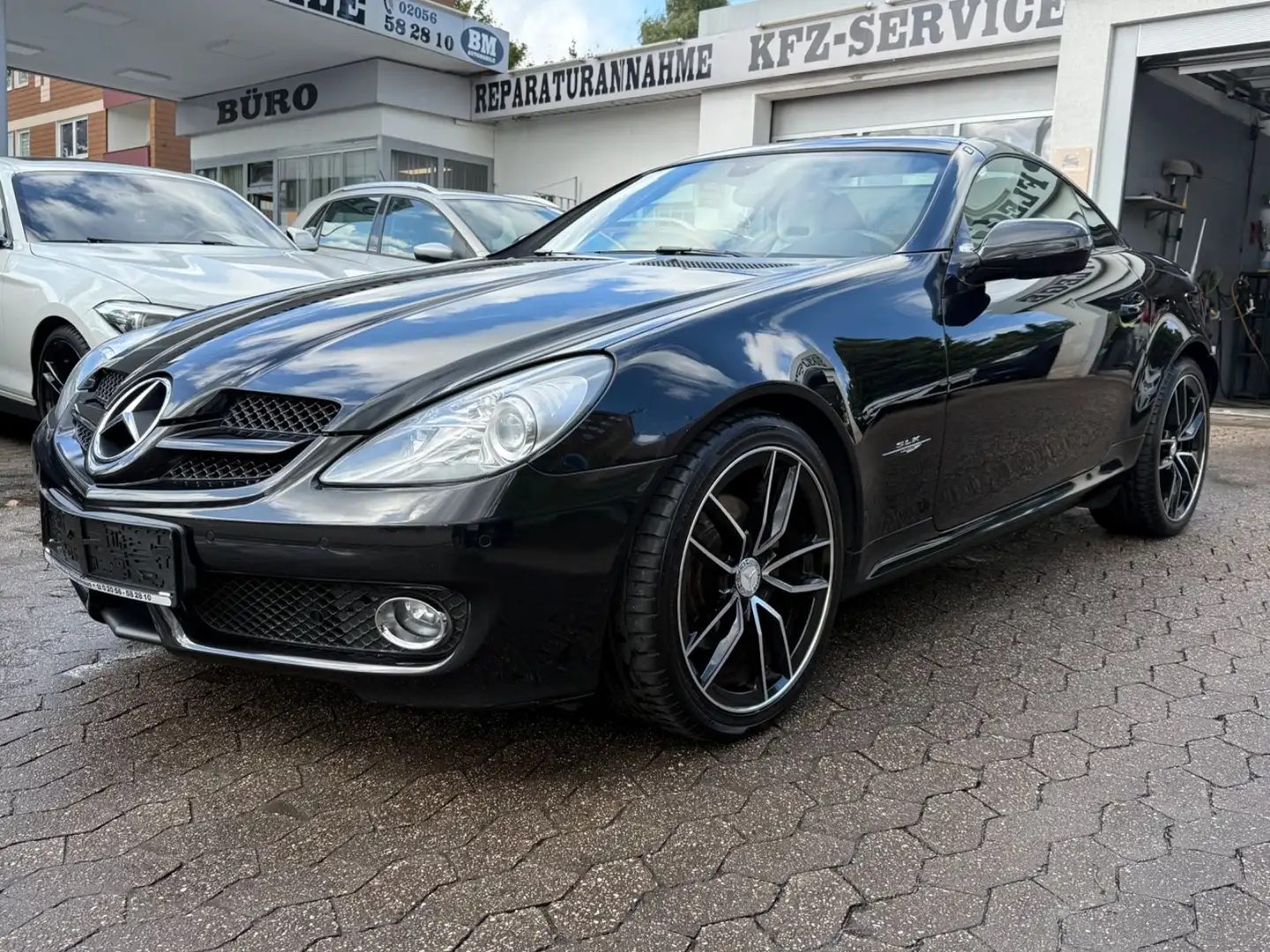Mercedes-Benz SLK 200 Cabrio 2Look-Edition*Navi*PDC Schwarz - 1